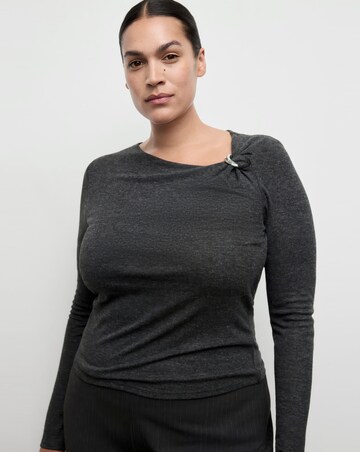 Mango Metal Detail T-Shirt