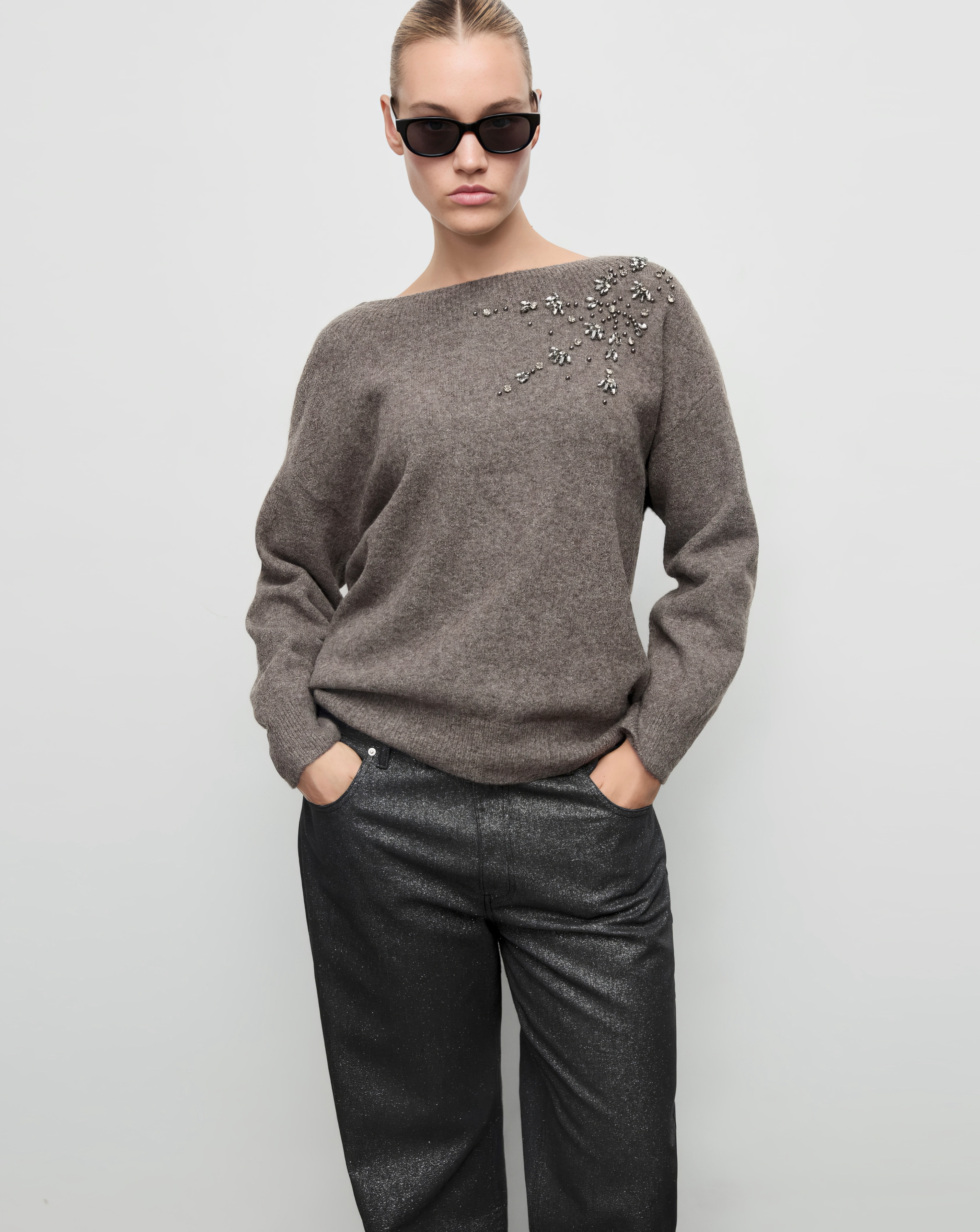Mango Bardot Jumper