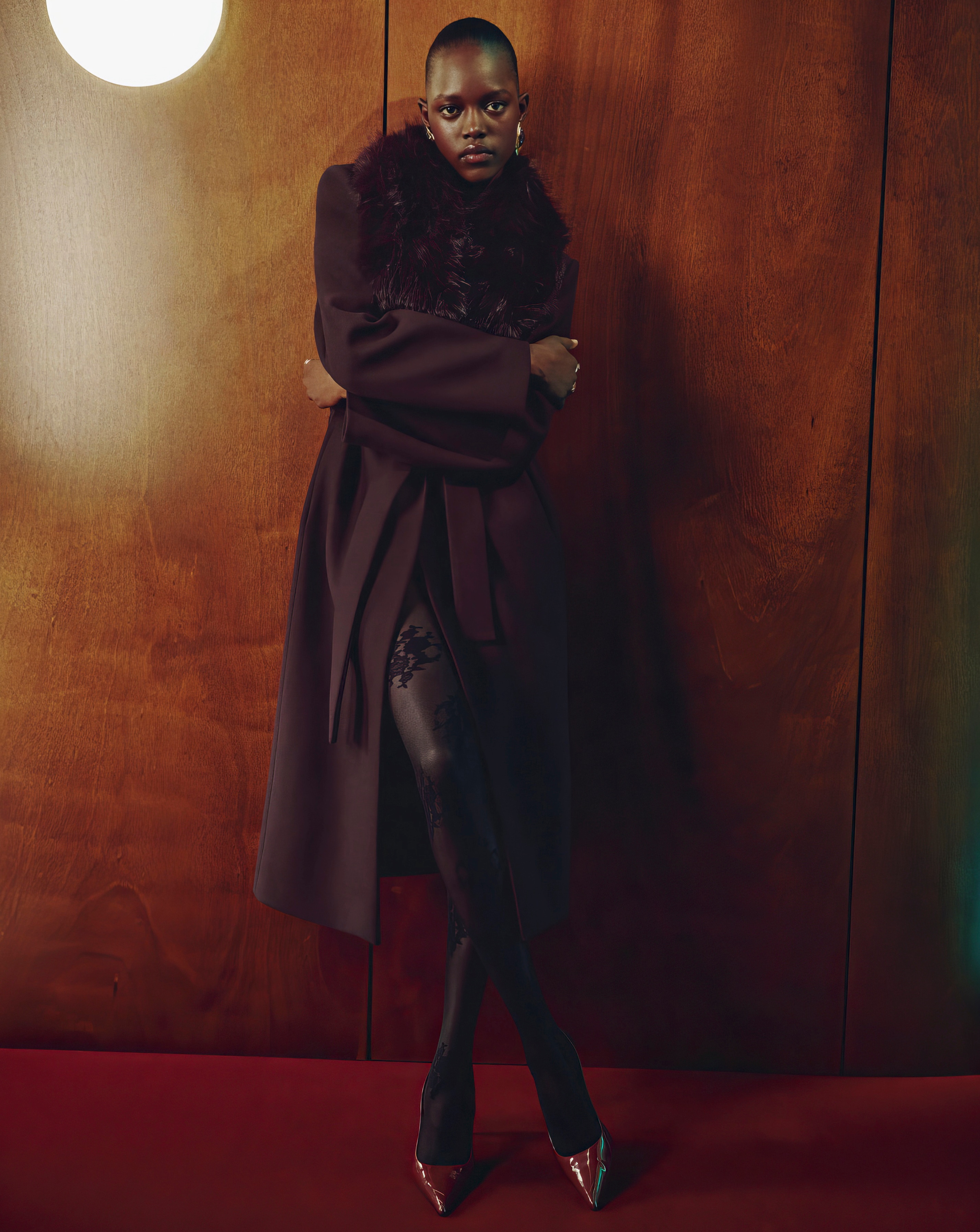 Mango Dark Red Jacket