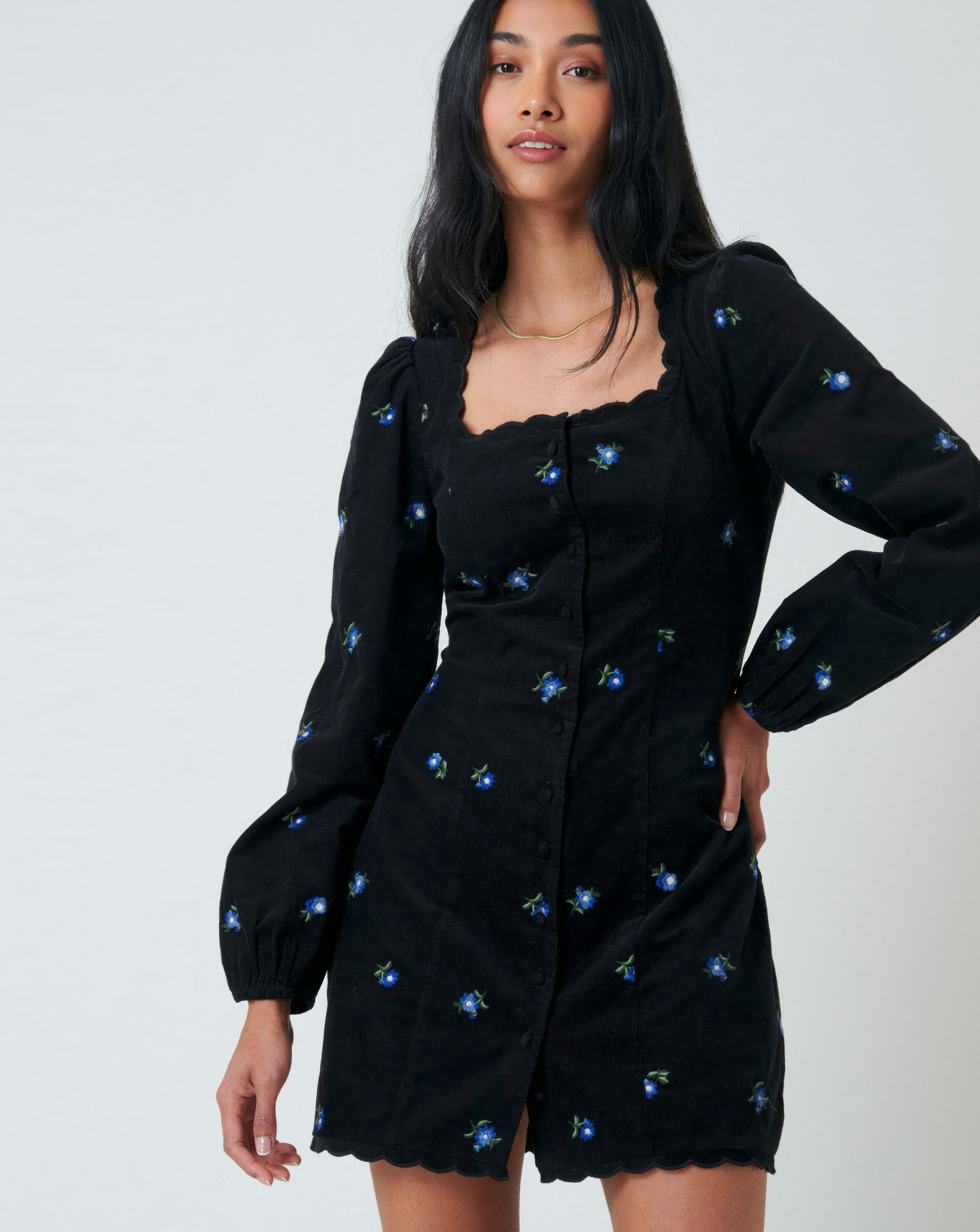 New In - NC Memphis Cord Mini Dress