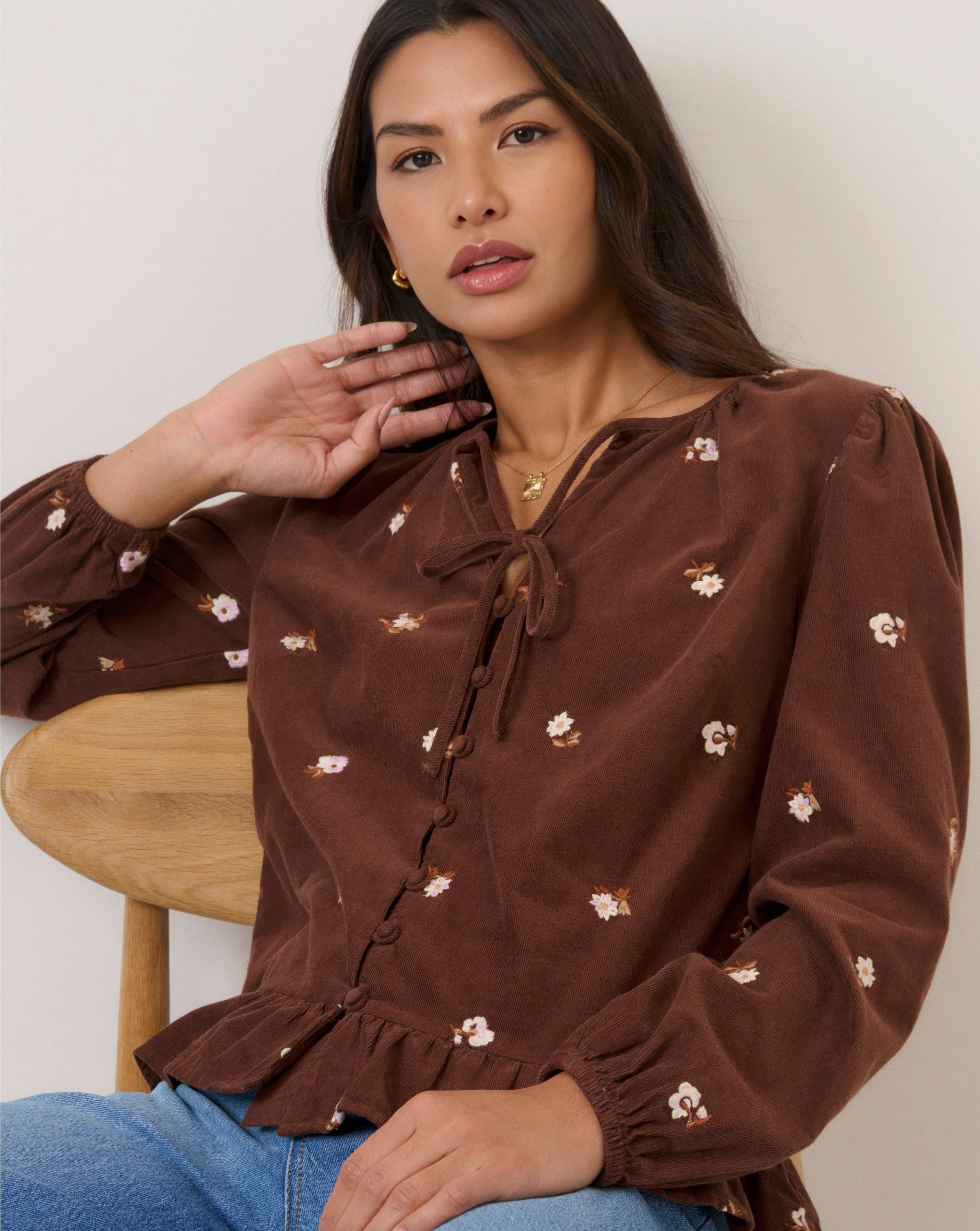 New In - NC Blanchett Cord Top