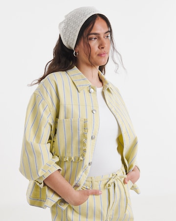 Pieces Billo Long Sleeve Denim Jacket