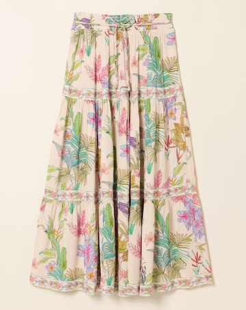 Fatface Jayla Tropical Maxi Skirt