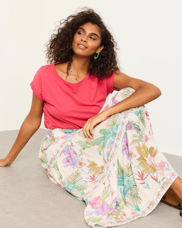 Fatface Jayla Tropical Maxi Skirt