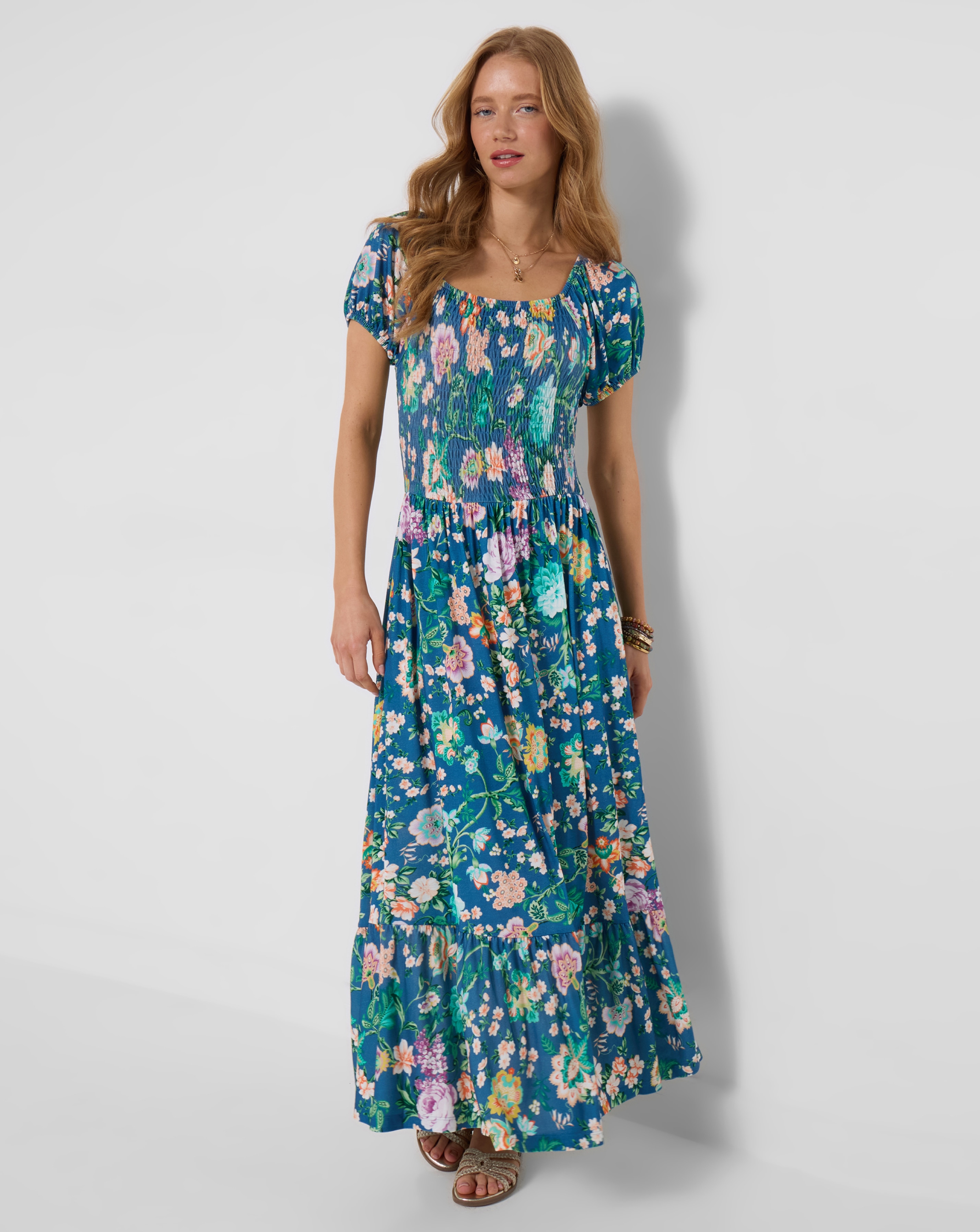 New In - Summer Garden Jersey Dress