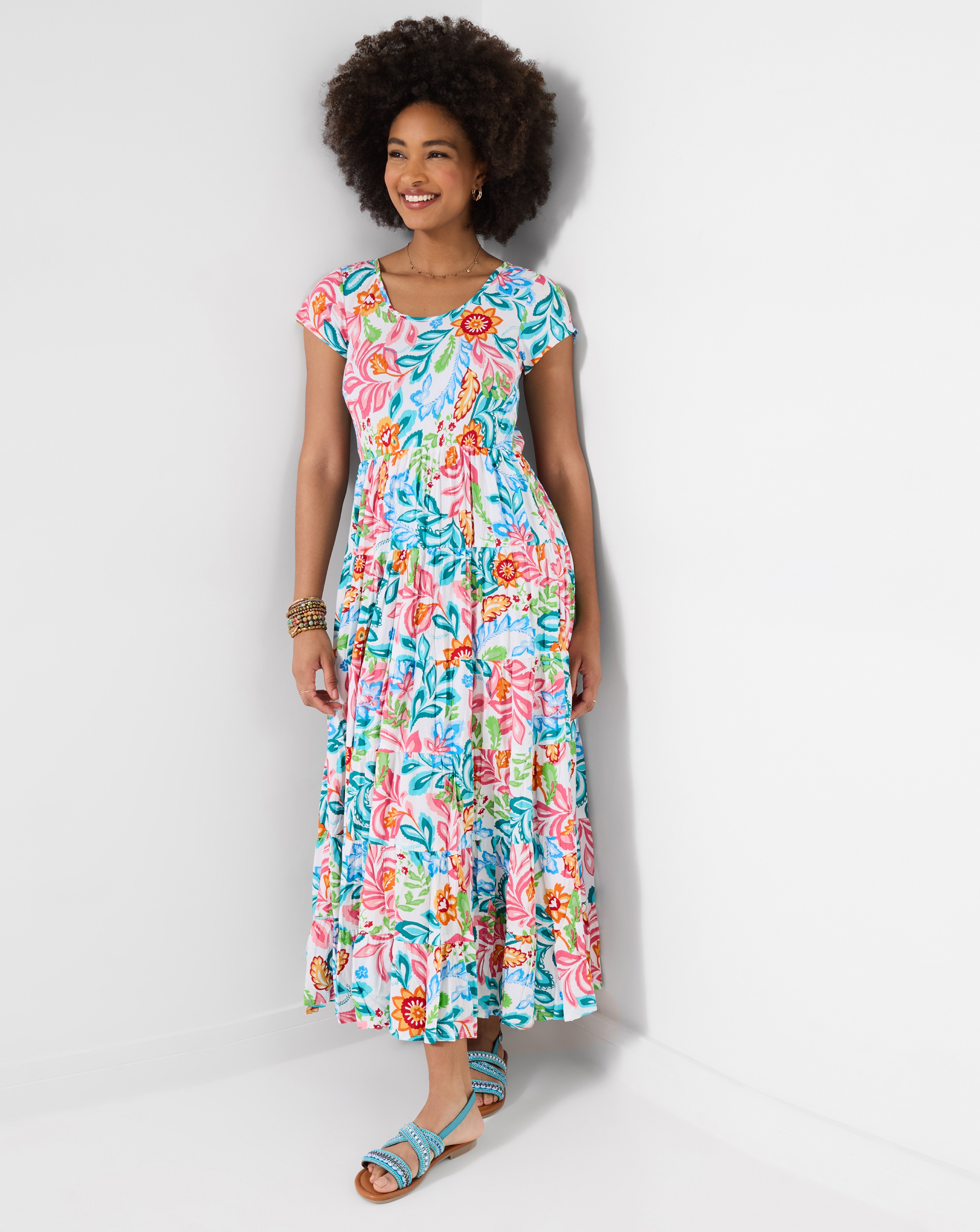 New In - Daydreamer Crinkle Maxi Dress