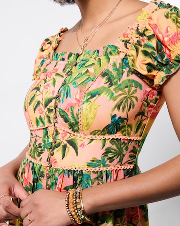 Joe Browns Sunset Beach Printed Maxi Dress Petite