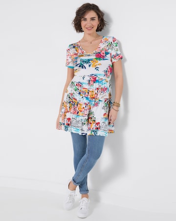 Joe Browns Sunny Scenic Jersey Tunic Top