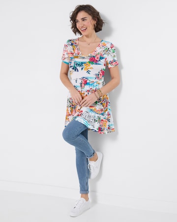 Joe Browns Sunny Scenic Jersey Tunic Top