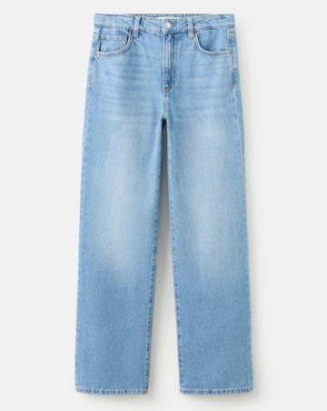 Mango High-Rise Wide Leg Jean