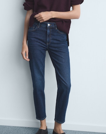 Mango Comfort High-Rise Crop Mom Jean