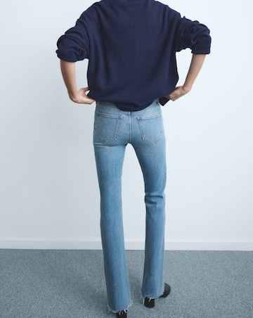 Mango Flare Mid-Rise Jean