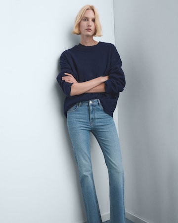 Mango Flare Mid-Rise Jean