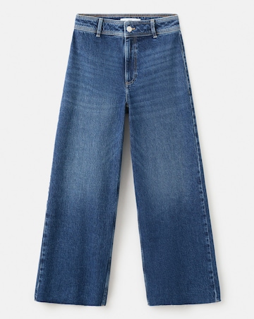 Mango High Waisted Culotte Jean