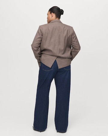 Mango High-Rise Wide Leg Jean