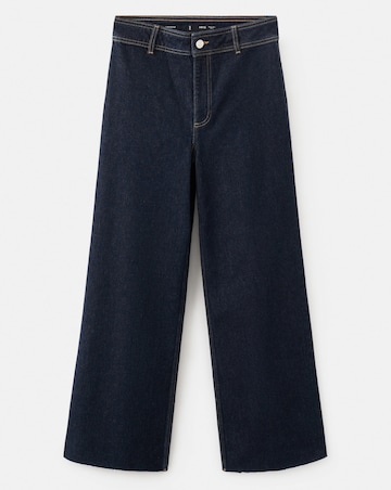 Mango High Waisted Culotte Jean