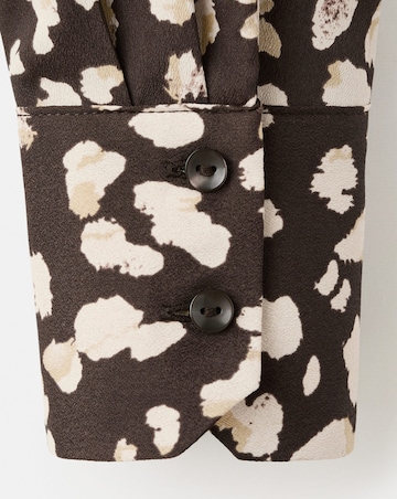 Mango Animal Print Shirt