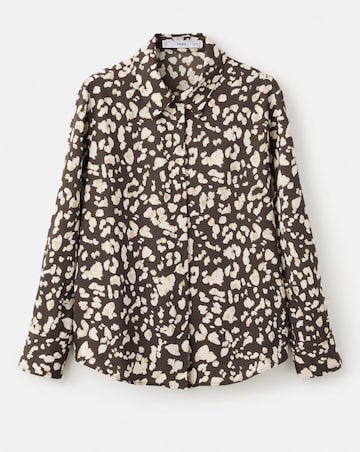 Mango Animal Print Shirt