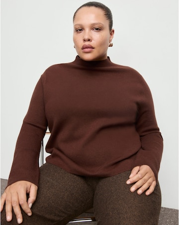 Mango High Neck Sweater