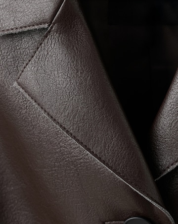 Mango Faux Leather Jacket