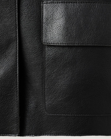 Mango Faux Leather Jacket