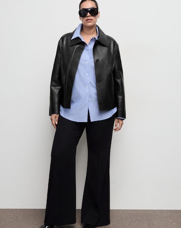 Mango Faux Leather Jacket