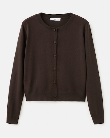 Mango Wool Mix Cardigan