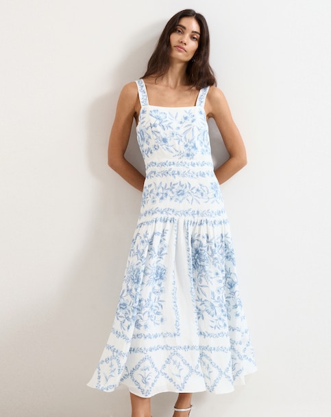 Phase Eight Torin Floral Midaxi Dress