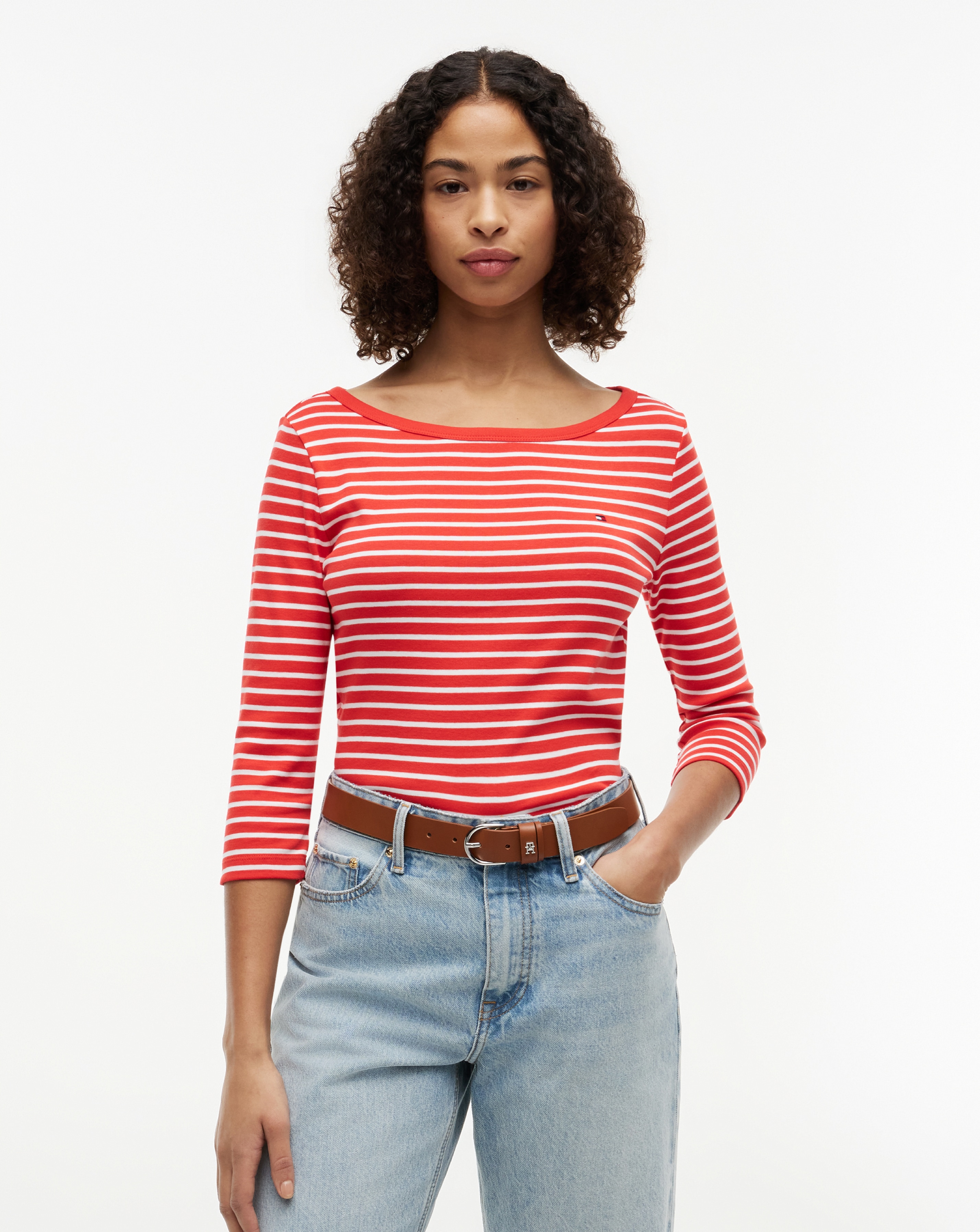 New In - Tommy Hilfiger Cody Boat Neck Tee