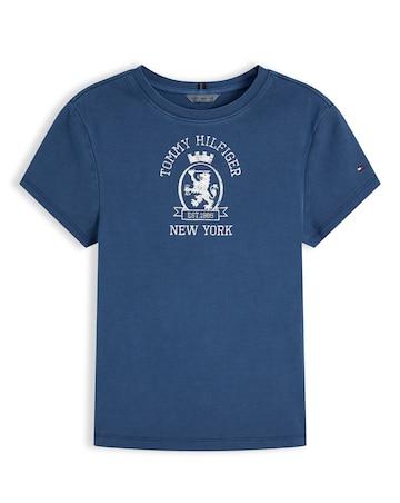 Tommy Hilfiger Garment Dye Crest Tee