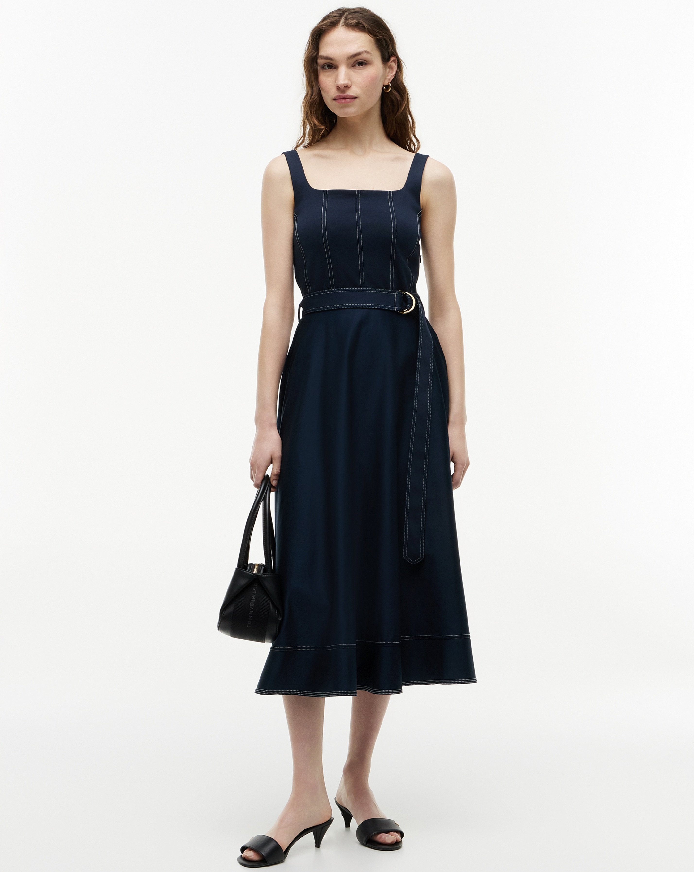 New In - Tommy Hilfiger Contrast Stitch Dress