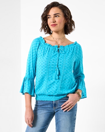 Joe Browns Perfect Holiday Broderie Top