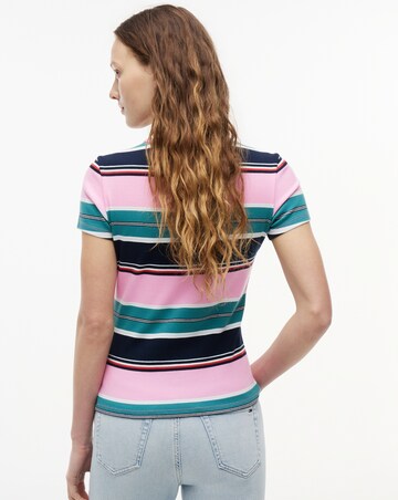 TOMMY JEANS SLIM ESSENTIAL RIB TEE