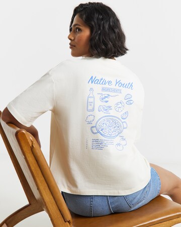 Native Youth Unisex Graphic Tee With Back Detail