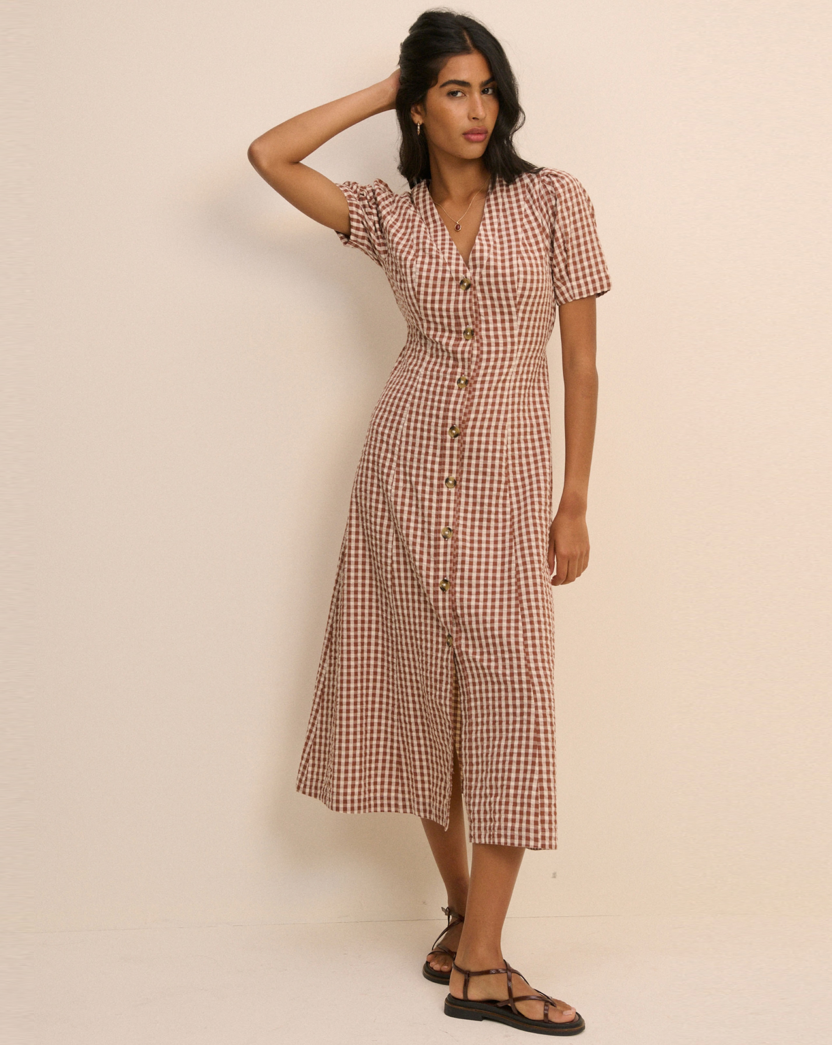 New In - NOBODYS CHILD ZEYNA MIDI DRESS