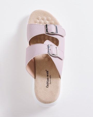 Cushion Walk Twin Buckle Sandal EEE Fit