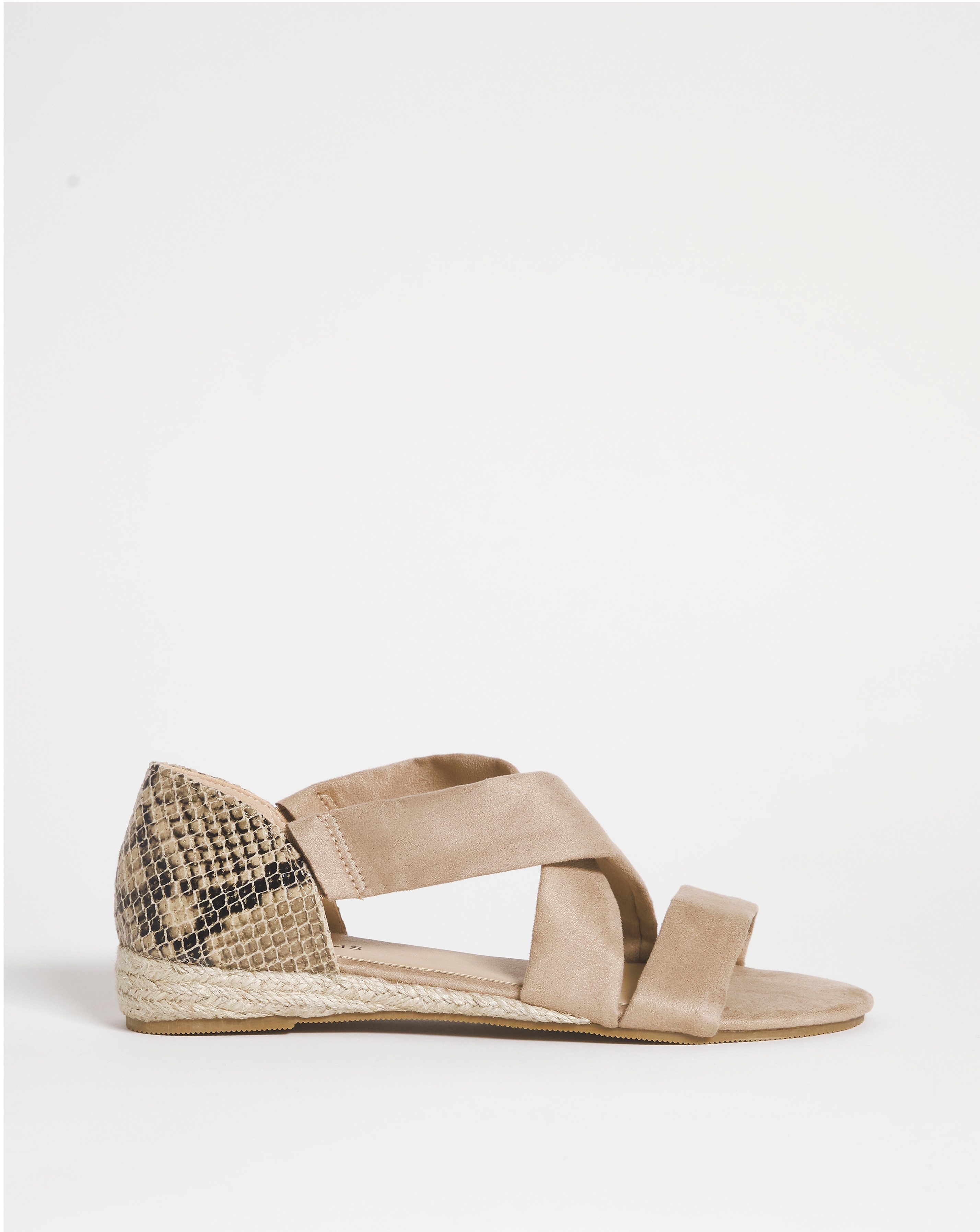 Multi Strap Espadrille EEE Fit