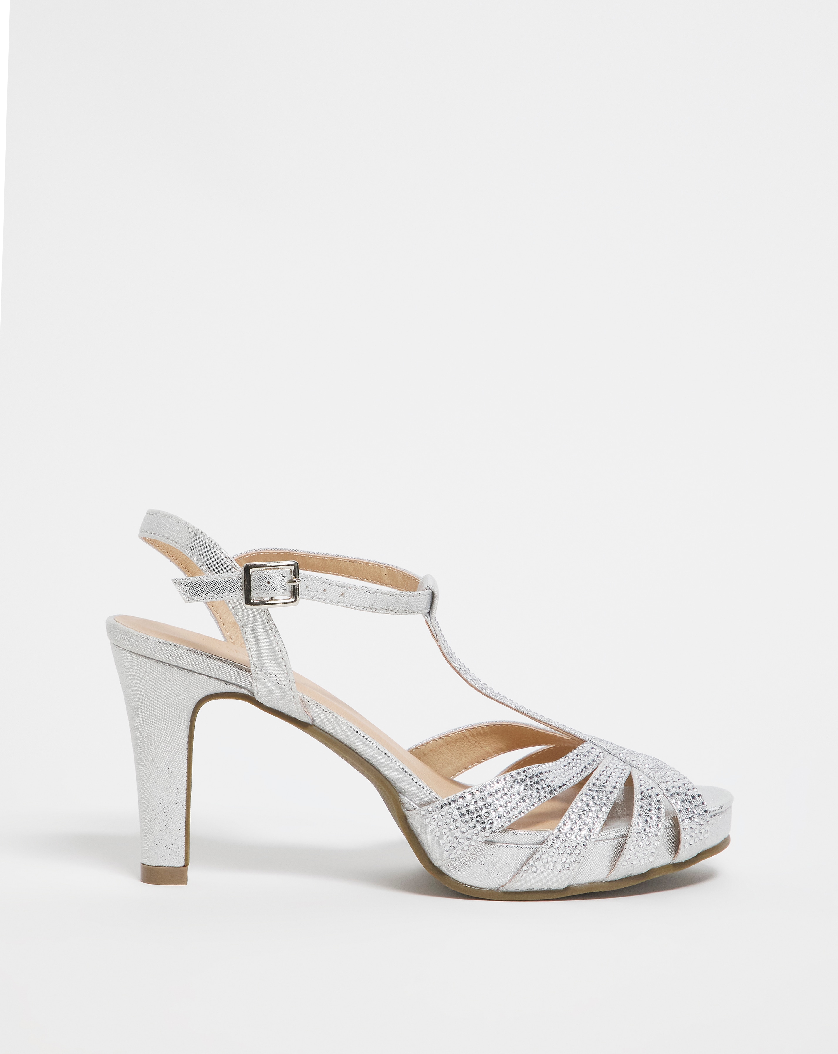 Joanna Hope T Bar Platform Sandal E Fit