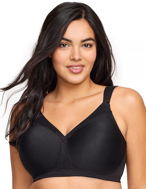 Glamorise Plus Size MagicLift Seamless T-Shirt Bra 1080