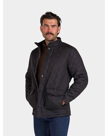 Raging Bull Quilted Jacket Black