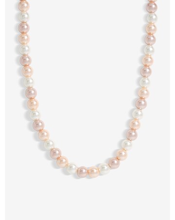 Jon Richard Pink Pearl Necklace