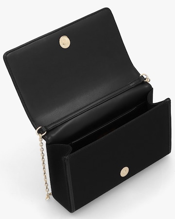 Love Moschino Flower Black Shoulder Bag