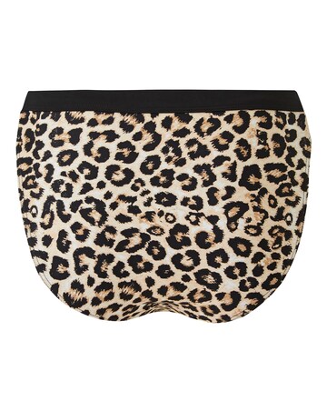 Animal Print Hipster Bikini Brief