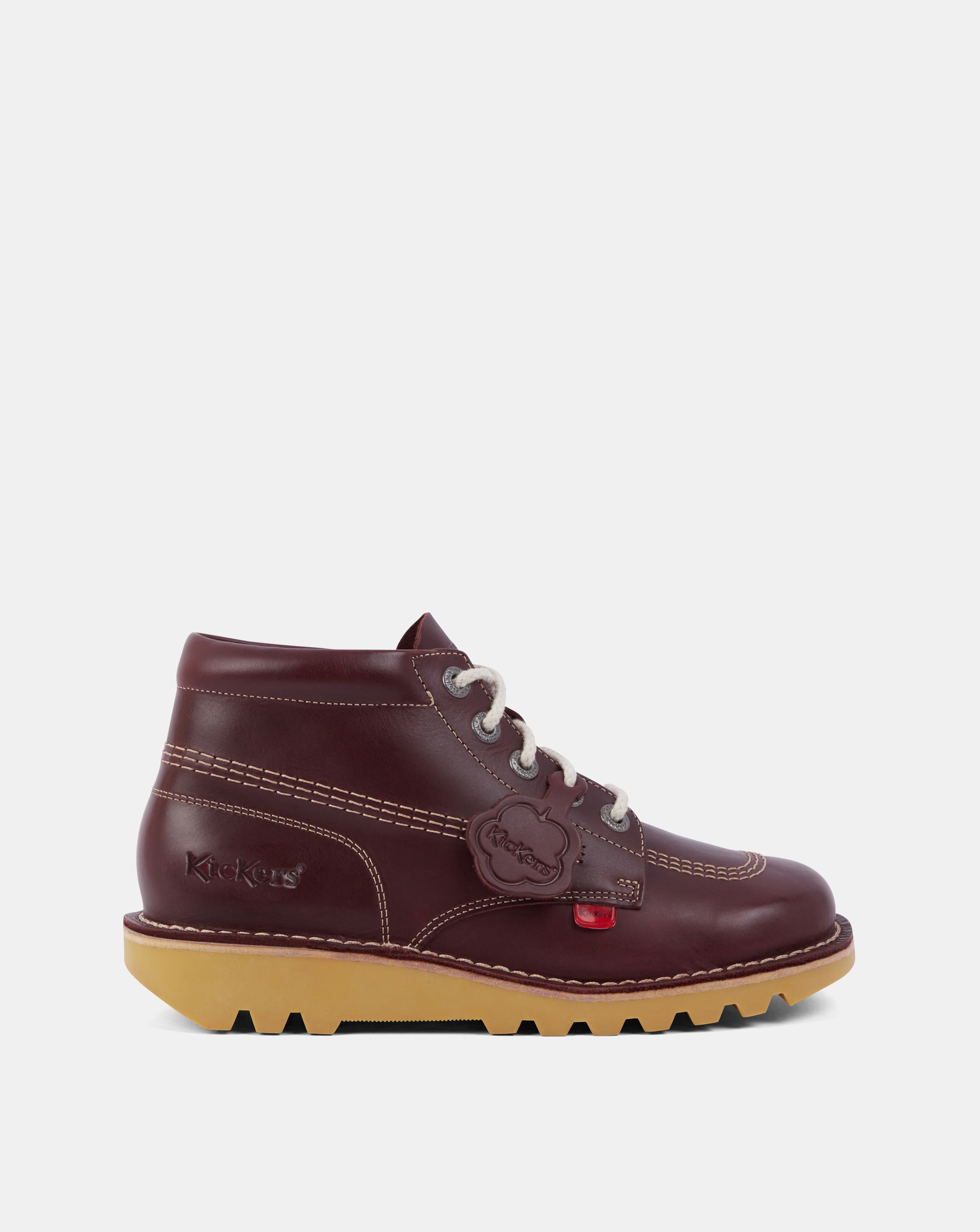 New In - Kickers Kick Hi Leather Shoes