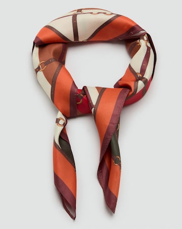 Mango Geometric Printed Scarf