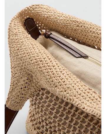 Mango Natural Fibre Tote Bag