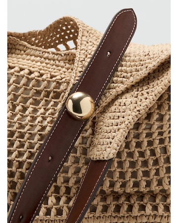 Mango Natural Fibre Tote Bag