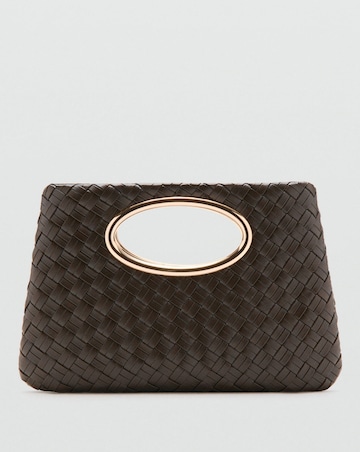 Mango Braided Handbag