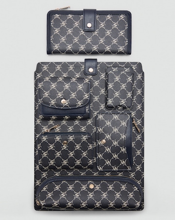 Mango Large Wallet With Logo Print