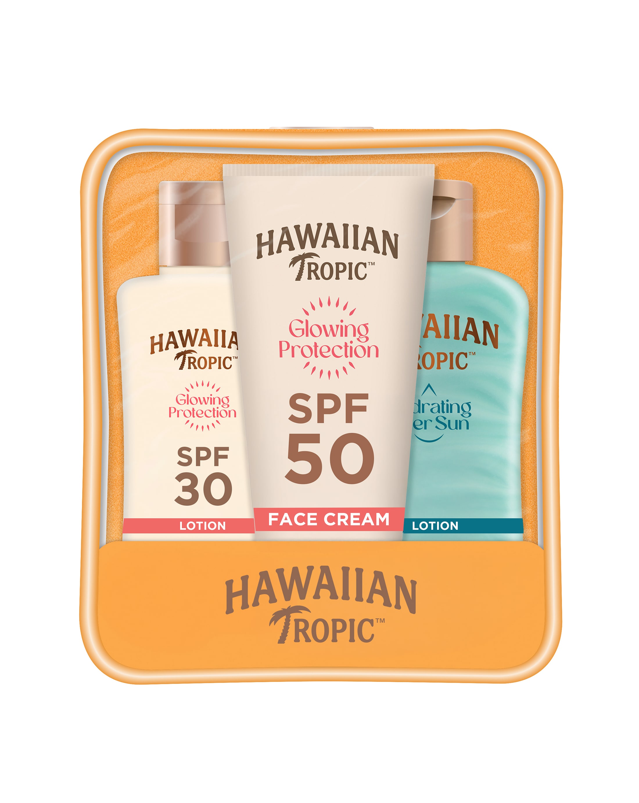 New In - Hawaiian Tropic Glowing Trio